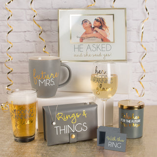 His Glass 16 oz Pint Glass Tumbler