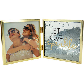 Love 4.75" Hinged Sentiment Frame