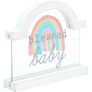 Blessed Baby 5" Self-Standing Plaque