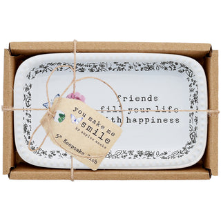 Friends 5" x 3" Keepsake Dish