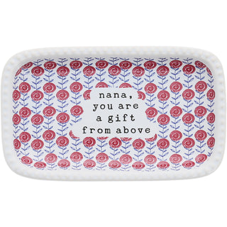 Nana 5" x 3" Keepsake Dish