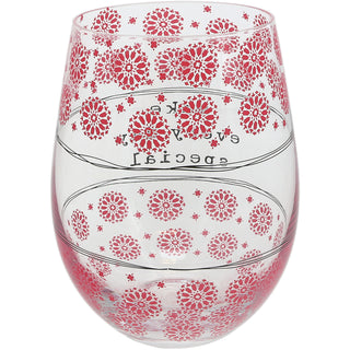 Special 18 oz Stemless Wine Glass