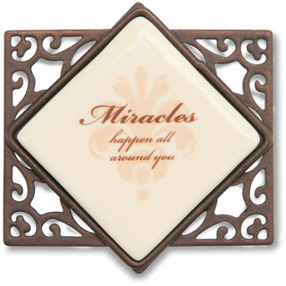 Miracles 2.25" x 2" Magnet with Scroll (Set of 6)