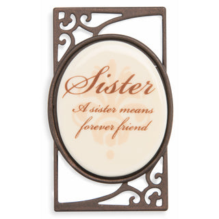 Sister 1.5" x 2.5" Magnet with Scroll (Set of 6)