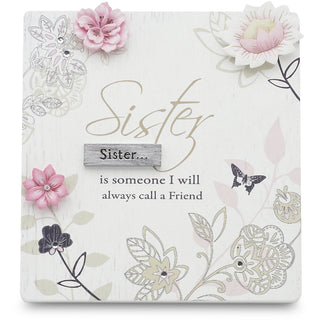 Sister 5" x 4.75" Self-Standing Plaque