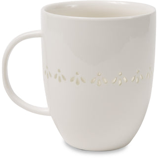 Life is Short 24 oz Pierced Porcelain Cup