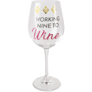 Wine 12 oz Crystal Wine Glass