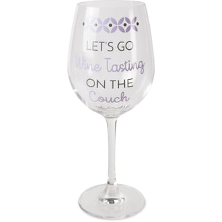 Wine Tasting 12 oz Crystal Wine Glass