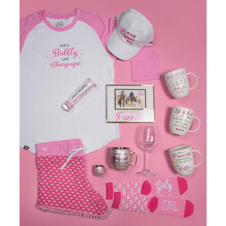 Girly Girl S - 3/4 Length Sleeve Ladies T-Shirt