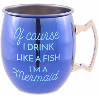 Mermaid  20 oz Stainless Steel Moscow Mule