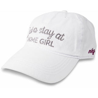 Home Girl White Adjustable Hat