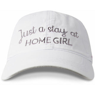 Home Girl White Adjustable Hat