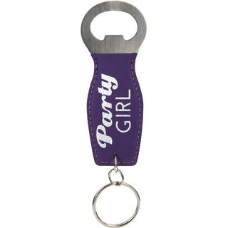 Party Bottle Opener Keyring