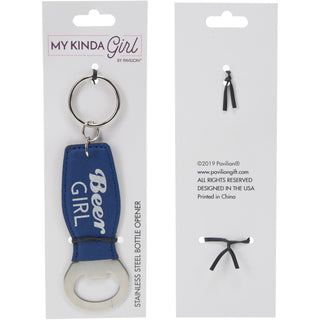 Beer Bottle Opener Keyring