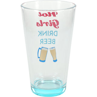 Hot Girls 16 oz Pint Glass Tumbler