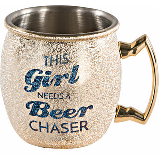 This Girl 2 oz Stainless Steel Moscow Mule Shot Glass