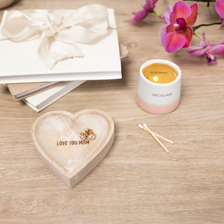 Love You Mom 2 oz - 100% Soy Wax Reveal Candle Scent: Tranquility