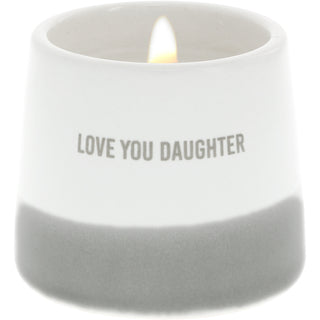 Love You Daughter 2 oz - 100% Soy Wax Reveal Candle Scent: Tranquility