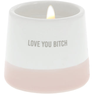 Love You Bitch 2 oz - 100% Soy Wax Reveal Candle
Scent: Tranquility