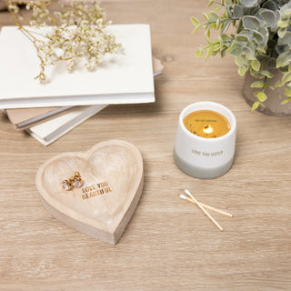 Love You Sister 2 oz - 100% Soy Wax Reveal Candle Scent: Tranquility