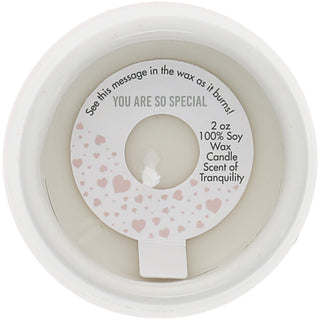 Love You Grandma 2 oz - 100% Soy Wax Reveal Candle Scent: Tranquility