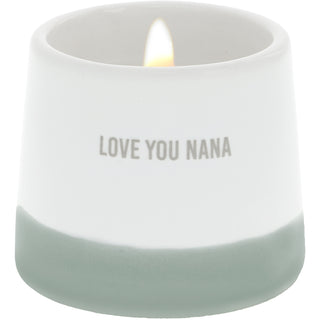 Love You Nana 2 oz - 100% Soy Wax Reveal Candle Scent: Tranquility