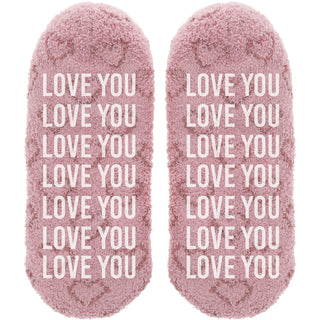 Love You Bitch Slipper Sock Gift Set