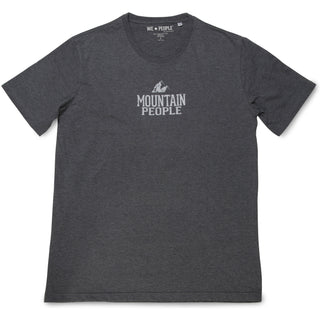 Mountain People Large Gray Unisex T-Shirt