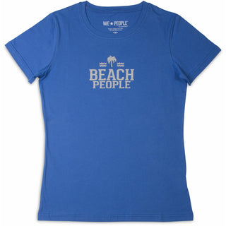 Beach People Blue Women's T-Shirt