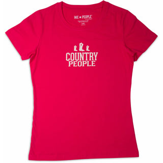 Country People Pink Women's T-Shirt