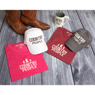 Country People Medium Pink Women's T-Shirt