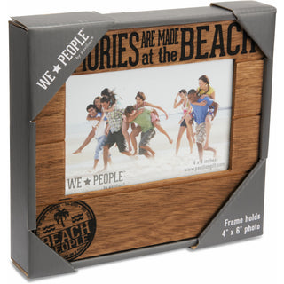 Beach People 6.75" x 7.45" Frame (holds 4" x 6" photo)