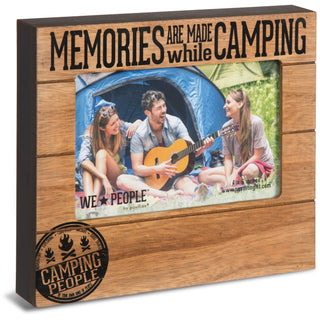 Camping People 6.75" x 7.45" Frame (holds 4" x 6" photo)