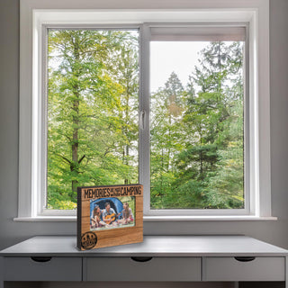 Camping People 6.75" x 7.45" Frame (holds 4" x 6" photo)