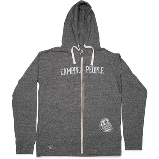 Camping People Dark Gray Unisex Hooded  Sweatshirt