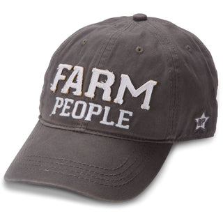 Farm People Dark Gray Adjustable Hat