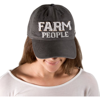 Farm People Dark Gray Adjustable Hat