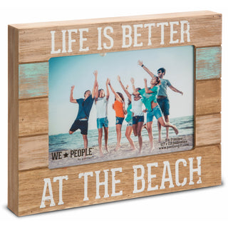 Beach People 7.25" x 9" Frame
(Holds 5" x 7" photo)