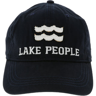 Lake People Navy Adjustable Hat