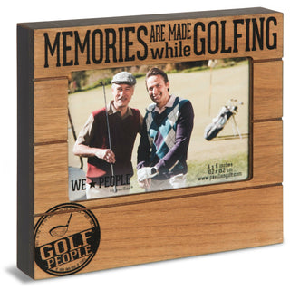 Golf People 6.75" x 7.5" Frame (Holds 4" x 6" Photo)