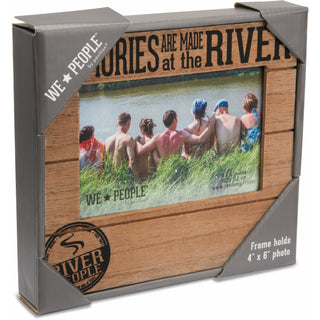 River People 6.75" x 7.5" Frame (Holds 4" x 6" Photo)