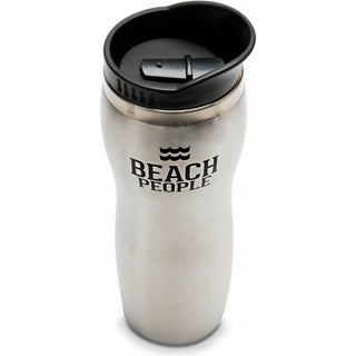 Beach People 14 oz Stainless Steel Travel Mug