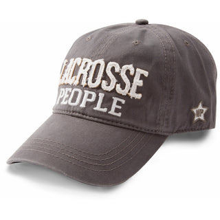 Lacrosse People Dark Gray Adjustable Hat