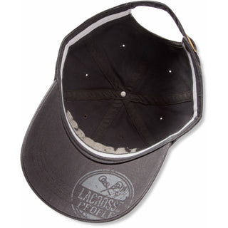 Lacrosse People Dark Gray Adjustable Hat