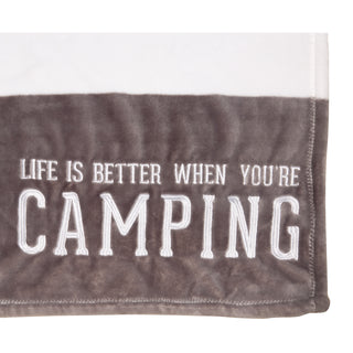 Camping 50" x 60" Royal Plush Blanket