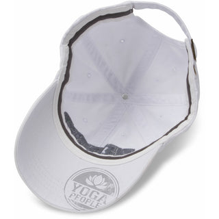 Yoga People White Adjustable Hat