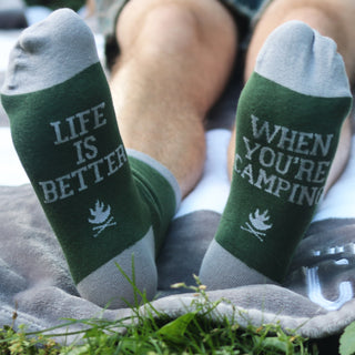 Camping People Unisex Socks