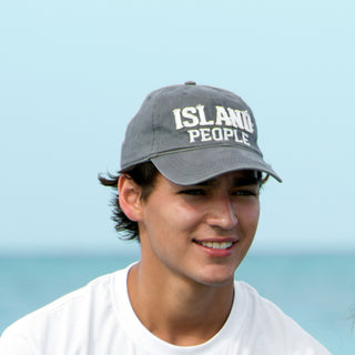 Island People White Adjustable Hat
