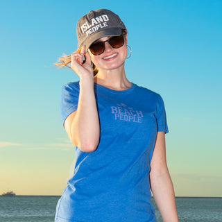 Island People White Adjustable Hat