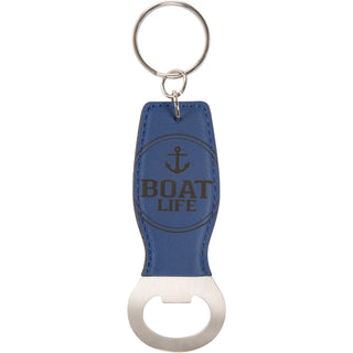 Boat Life Bottle Opener Keyring